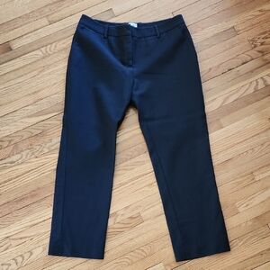 Cabi Navy Blue Cropped Pant